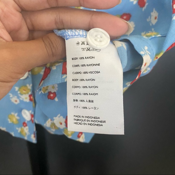 {Faithful the brand} 🔷 Floral crop top - Picture 4 of 4